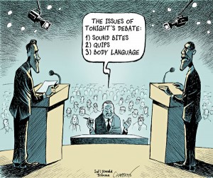 Cartoon by Patrick Chappatte. Published in the New York Times on October 2, 2012