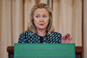 Hillary at Climate Coalition