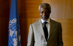 Kofi Annan, former Secretary-General of the United Nations and former Joint Special Envoy for Syria (Photo: ForeignPolicy.com)