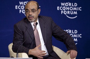 Prime Minister of Ethiopia Meles Zenawi, seen here at a World Economic Forum (WEF) summit in the Ethiopian capital of Addis Ababa in May 2012. Zenawi has not been seen publicly since June, and his absence has set off a succession struggle in the strategically-placed East African nation. Photo: WEF