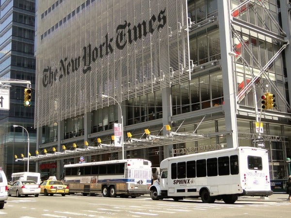 Several New York Times Foreign Correspondents have yet to receive their press card in order to apply for resident journalist visa before the end of the year. 