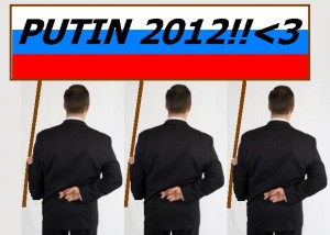VOTE FOR PUTIN JK