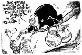Consumer Protection Cartoon