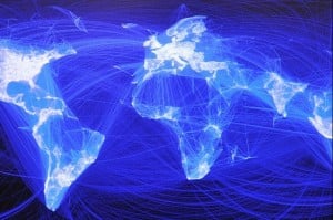 Facebook's reach around the world - Image by Karen Bleier of AFP/Getty