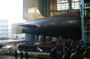 The Yuri Dolgoruky in Sevmash. Courtesy deagel.com