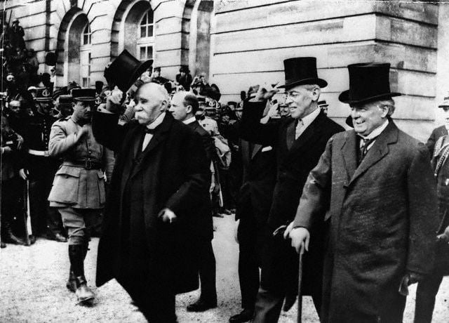 Treaty of Versailles and President Wilson, 1919 and 1921