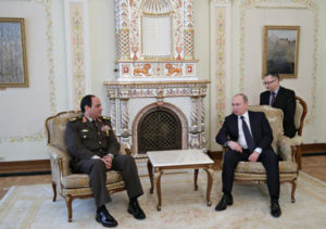 As U.S. pulls back, Egypt looks to Russia for military aid