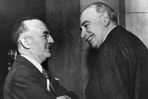 “Keynes v. Hayek,” or “Keynes/Hayek”?