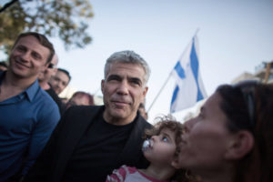 Uncertainty About Yair Lapid and the Peace Process