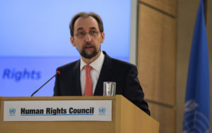 UN High Commissioner for Human Rights Zeid Ra’ad Al Hussein Condemns Separation of Children from their Parents at US Southern Border