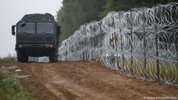 Poland has been fortifying its border to Belarus, as Minsk stands accused of intentionally steering irregular migrants towards its neighbors' territory