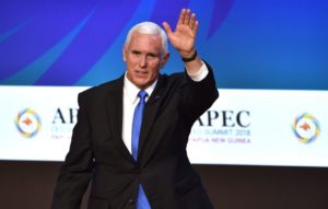 Pence’s statement of US intent at APEC