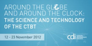 CTBTO Advanced Science Course on Verification