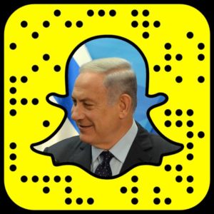 Netanyahu has joined Snapchat