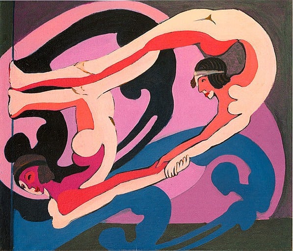 EL Kirchner's Acrobats (public domain)