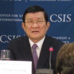 Vietnamese President Truong Tan Sang speaking at CSIS, Washington, D.C. Thursday, July 25, 2013. Image: Damien Tomkins
