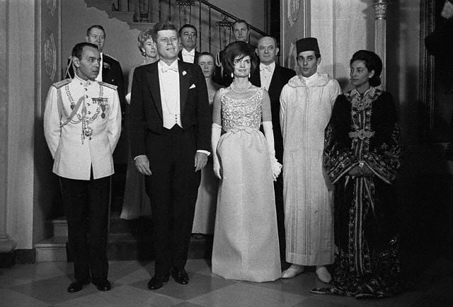 Kennedy Dinner Party for King Hassan II