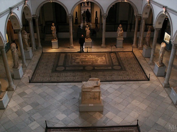A glimpse inside Tunisia's Bardo Museum, the site where gunmen killed 25 on March 18 (Photo: Marco J via Flickr).
