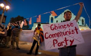 China Long March Event Met with Protest in California