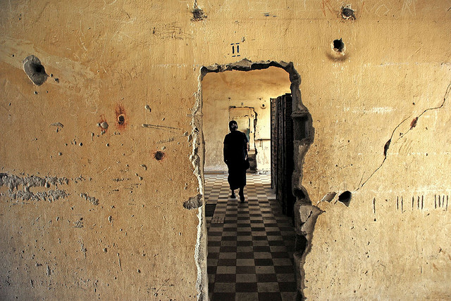 A scene of Security Prison 21, the site used during the Khmer Rouge's rise to power in 1975 to conduct its genocide (Photo: lecerle via Flickr)