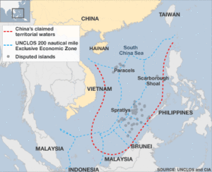 Sovereingty questions at sea: China’s maritime claims