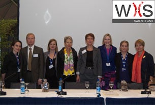 The WIIS Switzerland Board plus speakers at the 2011 launch event