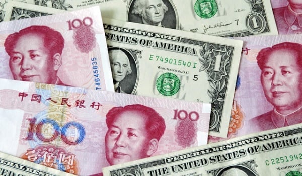 Yuan and Dollars