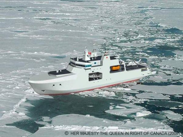 Canada Orders Seven Arctic Offshore Patrol Ships from Irving Shipbuilding