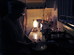 Power outages and social discontent