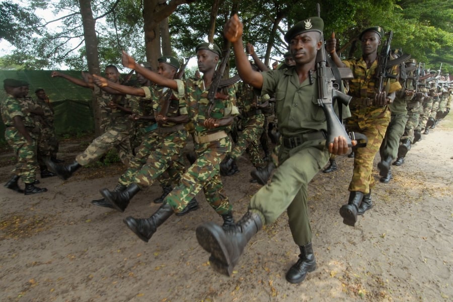 Burundi Peacekeepers Prepare for Rotation in Somalia. (Image: Flickr US Army Africa).