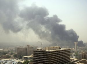 U.S. Shows Restraint in Baghdad Bombings