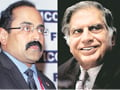 Chandrasekhar and Tata/ Source: Business Standard