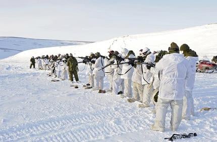 Canadian Forces in Resolute Bay, Nunavut, Canada. © MCpl Kevin Paul, Canadian Forces Combat Camera
