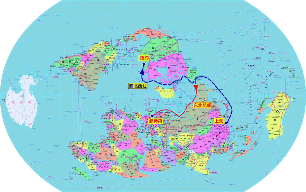 china-arctic-map