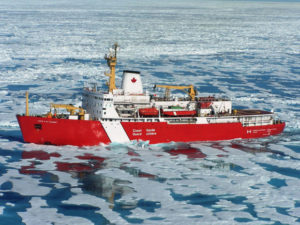 Canadian Icebreaker Louis S. St-Laurent Heading South For Repairs