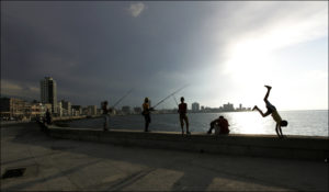 Reports from the island: fishermen rounded up