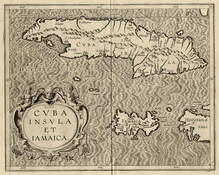Map from sanderusmaps.com: by Wytfliet, 1597. Map from sanderusmaps.com: by Wytfliet, 1597.