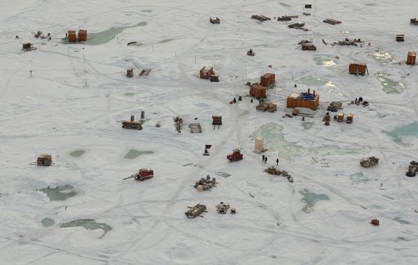 Russia launches its 40th-ever drifting ice station