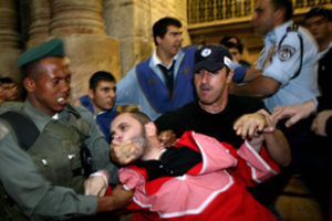 Christians Fight in Jerusalem