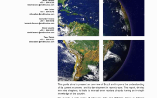 Focus: Brazil's Economy