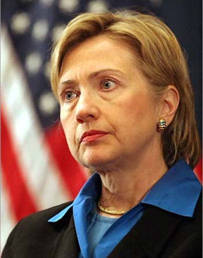 Sec. of State Clinton.  Source: Google Images