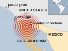 Mexico’s Baja California hit by 7.2 Magnitude Earthquake