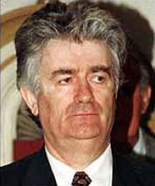 Troops raid homes of Karadzic's family