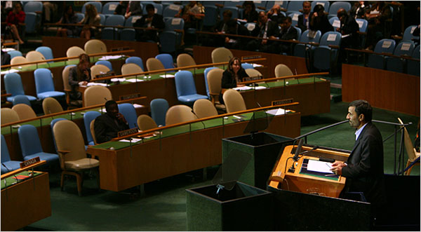 Qaddafi Steals Ahmadinejad’s Thunder