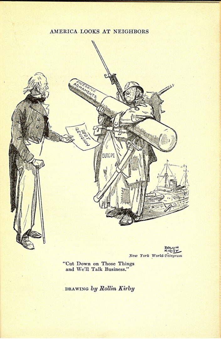 "America Looks At Neighbors," 1932