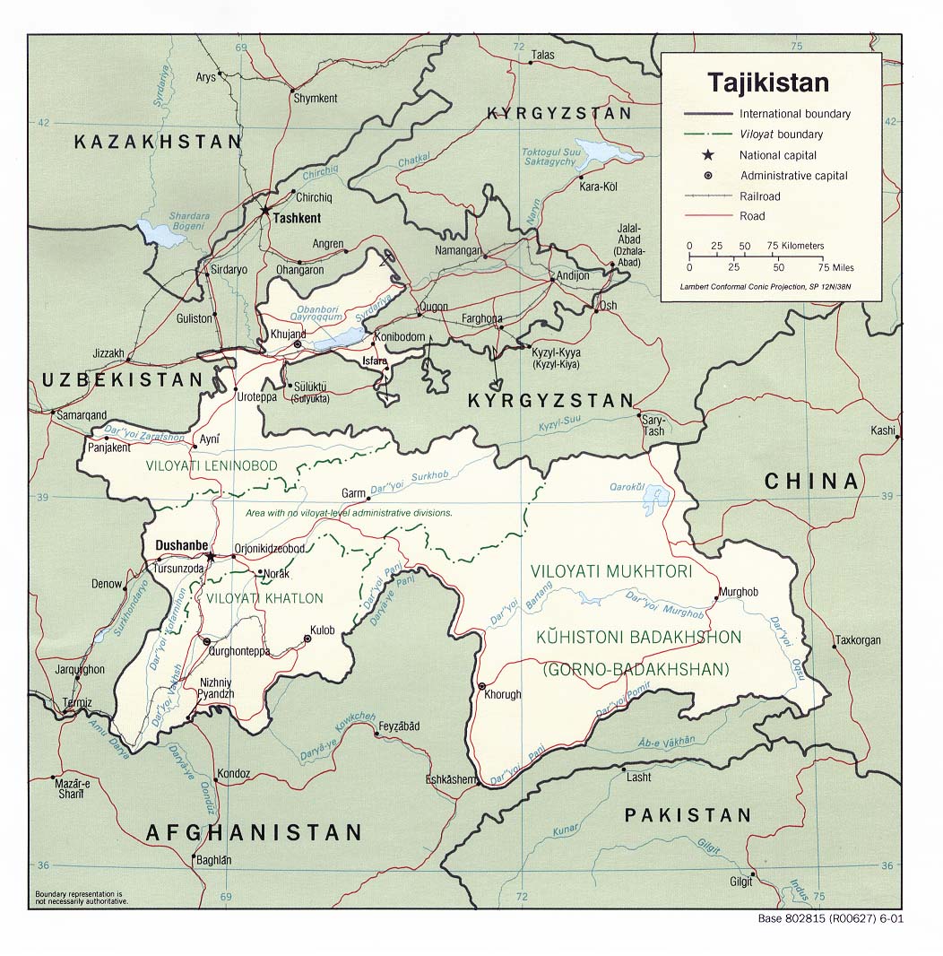 Tajikistan: explosive devices & volatile substances