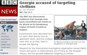 Finally, Some Balance on the Russia Georgia War