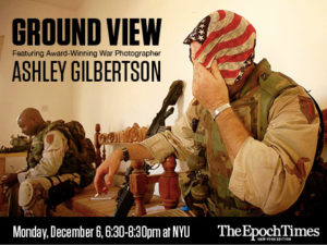 Ashley Gilbertson, VII Network photographer, will discuss his work in the upcoming forum.