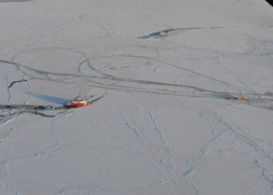 The Icebreaker That Could: USCGC Healy Leads Way for Russian Tanker