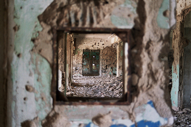 A ruined building in war-torn Syria (Photo: rensenbrink78 via Flickr).